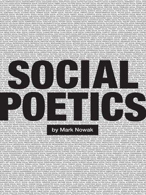 cover image of Social Poetics